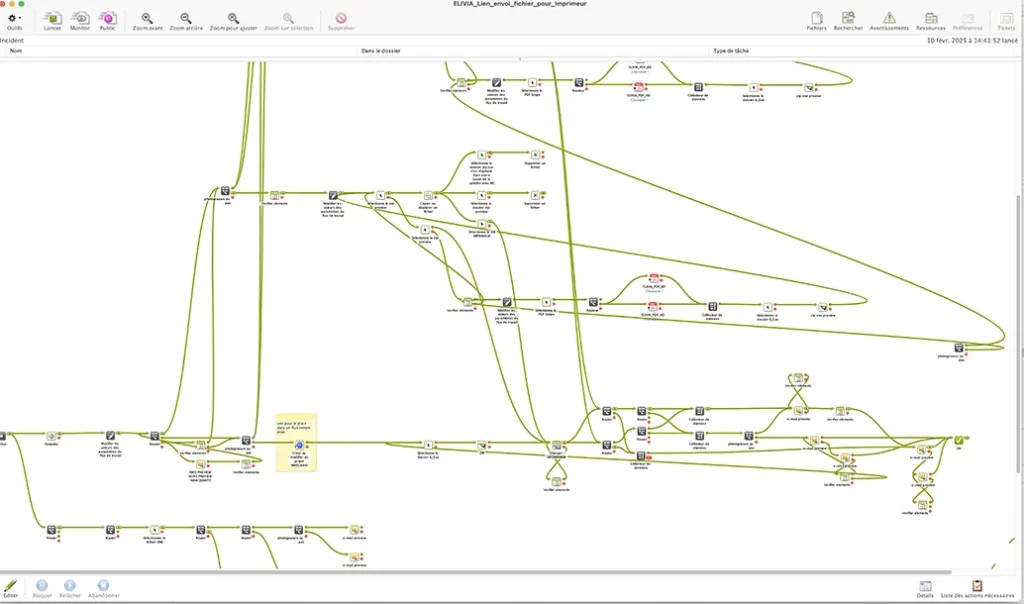 Optimisation des flux de production digitaux