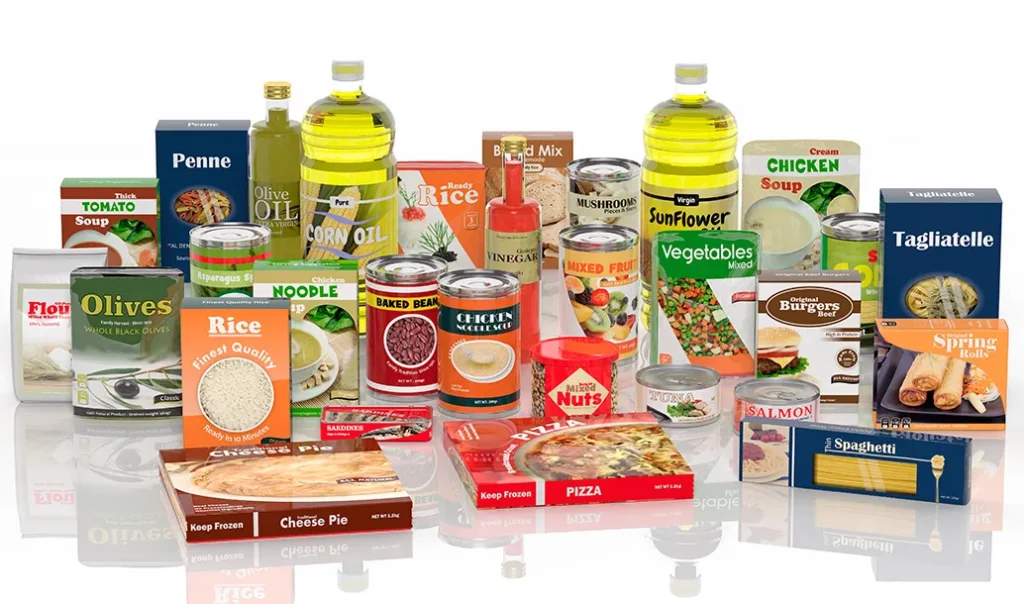 Packaging multi-sectoriel