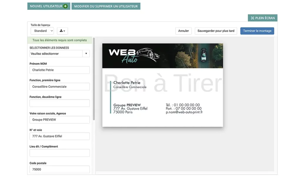Systèmes impression en ligne web-to-print